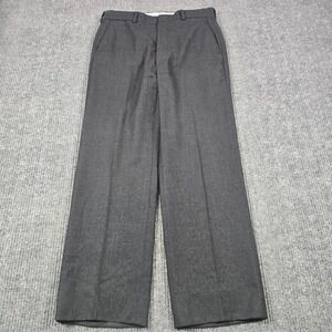 Vintage Pendleton Pants Mens 32x28 Gray Dress Pants Wool Made In USA
